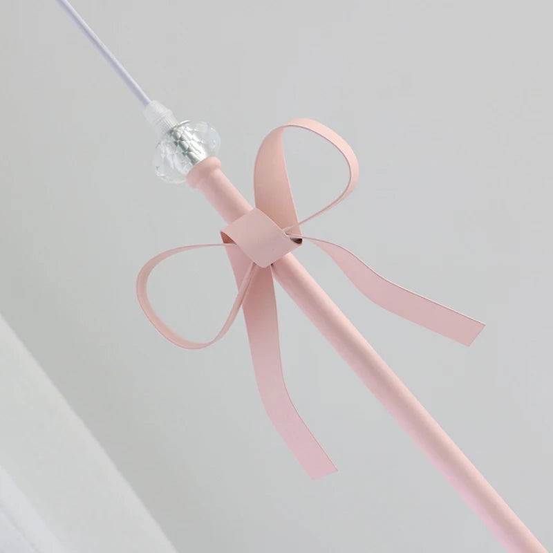 Suspension enfant princesse avec ruban rose - vue 7 sur 10