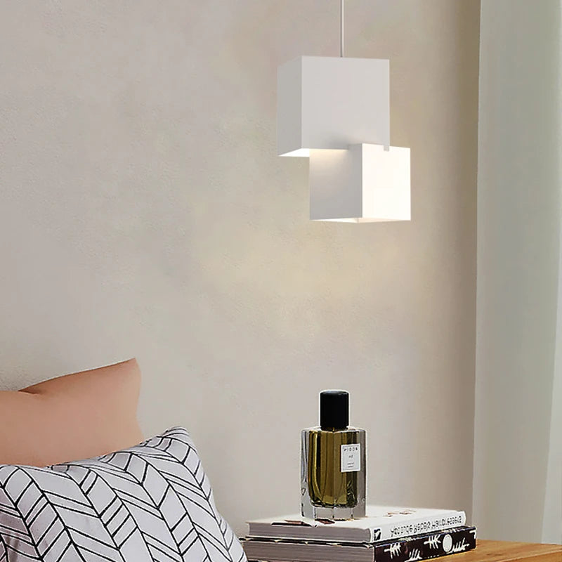 Petite lampe suspendue moderne et Simple pour chambre à coucher - vue 7 sur 11