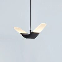 Suspension LED volantes modernes pour salle à manger