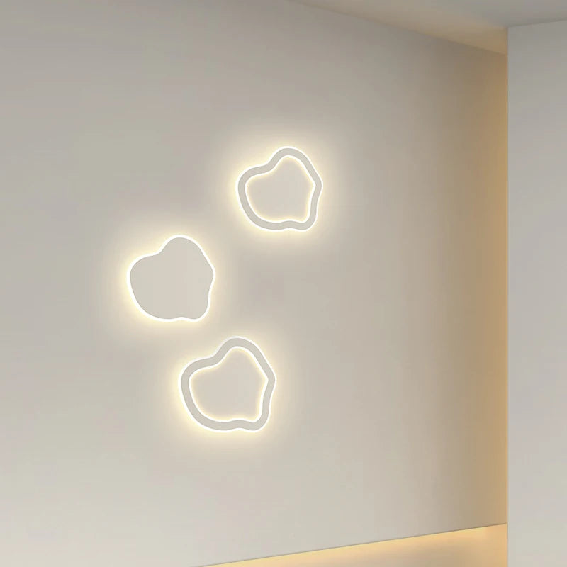 LED applique murale de chevet d'intérieur créatif nordique chambre lampe fond applique Simple moderne salle d'étude escalier allée lumière - vue 3 sur 16