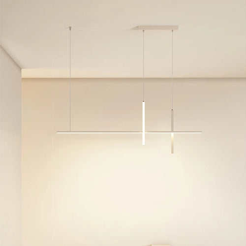 Lustre led simple et moderne pour salle à manger