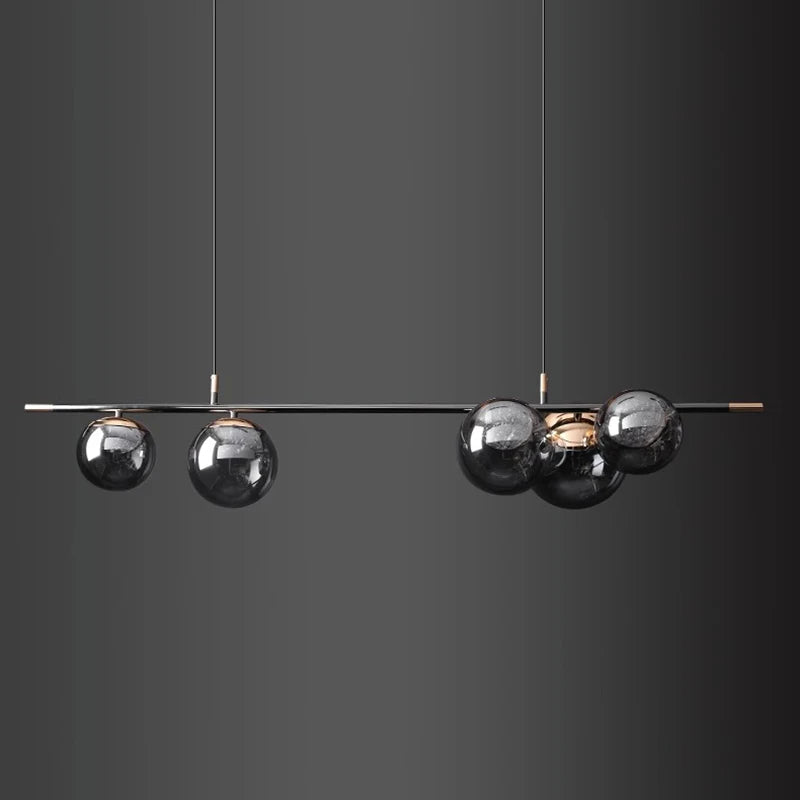 lustre nordique suspension éclairage intérieur - vue 7 sur 8