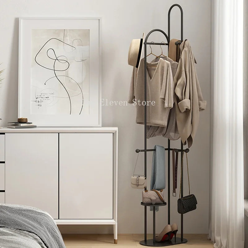 etagère industrielle pour vêtements chapeaux et chaussures peu encombrante - vue 5 sur 27