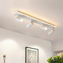 Plafonnier LED noir moderne projecteur