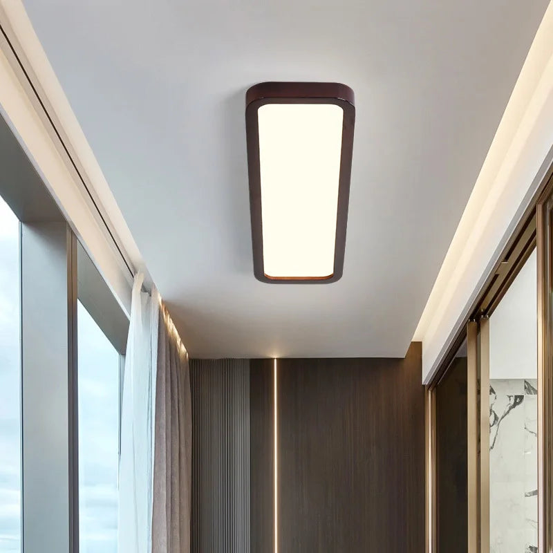 plafonnier led ultra-mince moderne pour entrée et balcon - vue 4 sur 15