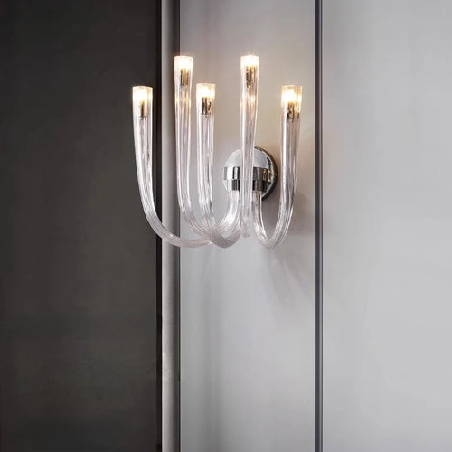 applique murale postmoderne style créatif feux d'artifice pour intérieur