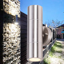 applique murale acier inox imperméable extérieur décoratif jardin porche