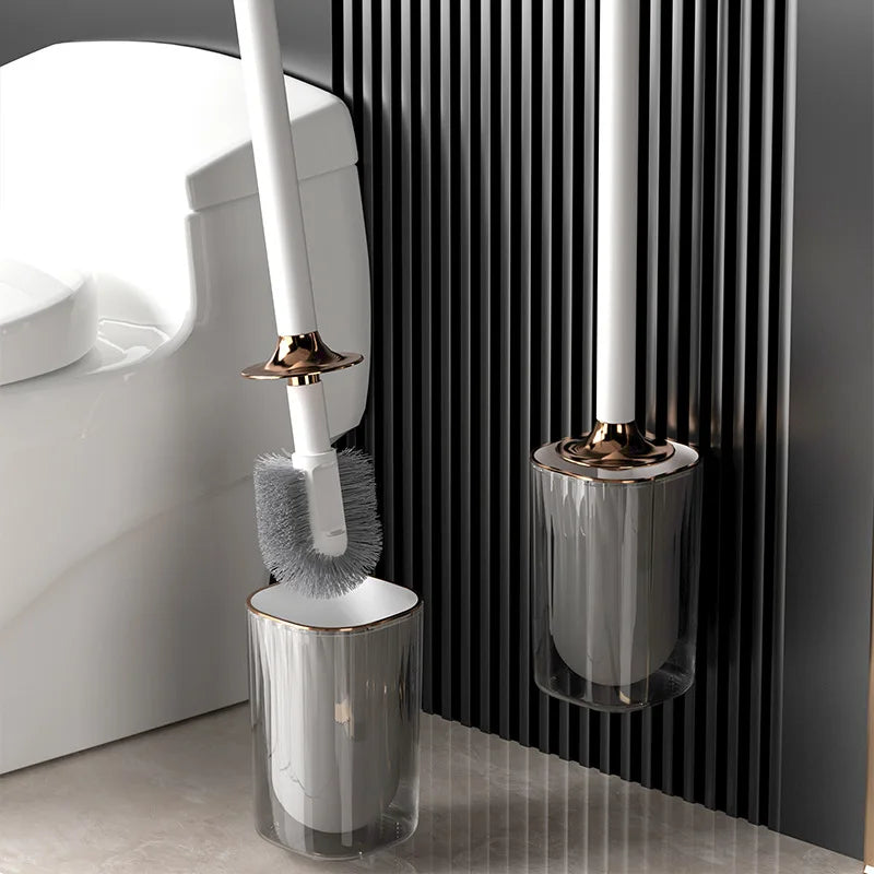 brosse de toilette à long manche pour un nettoyage efficace