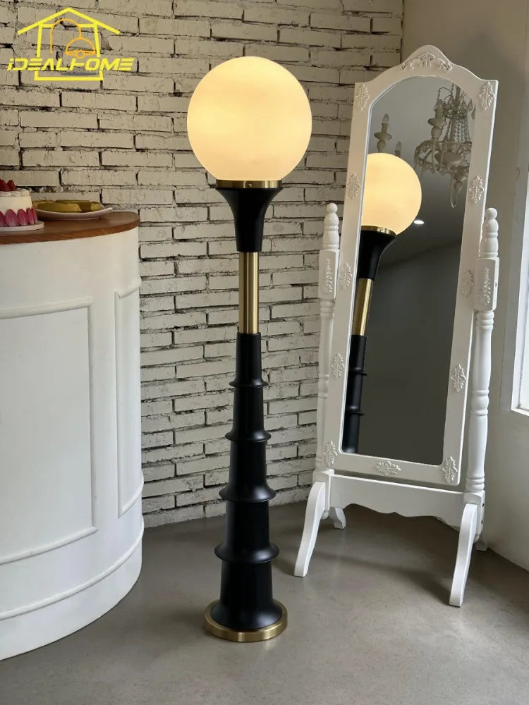 lampadaire design médiéval à led pour intérieur moderne - vue 4 sur 8