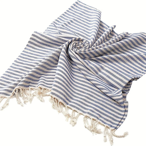 serviette de plage turque coton tissé léger absorbant