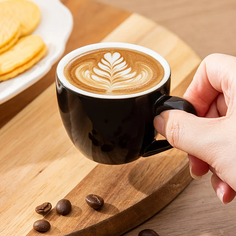 lot de 4 tasses expresso ceramique demitasse anses