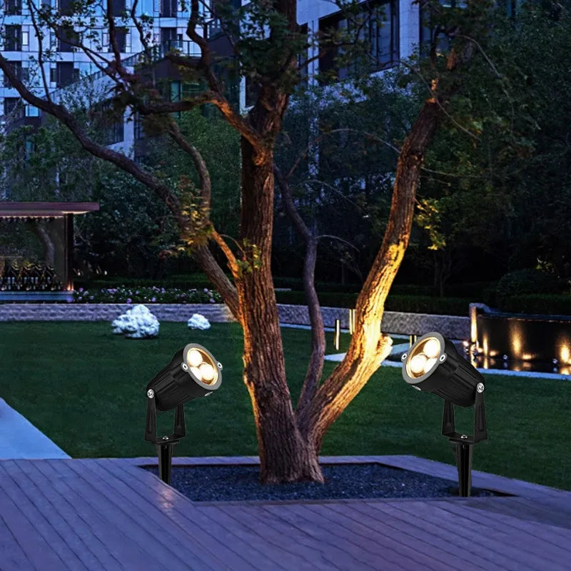 lampe de jardin led étanche pour éclairage extérieur décoratif - vue 4 sur 8