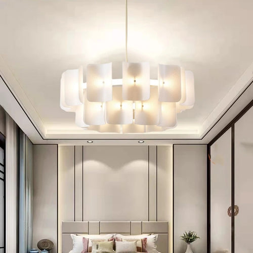 lustre led moderne style 	 avec gradation variable