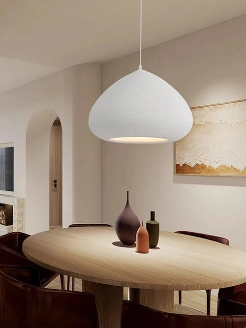 suspension nordique wabi sabi à led pour restaurant lumineux