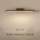 Wooden Mirror headlight, Wabi-sabi Modern Vintage style, wall light for Bathroom, Bedroom, dining room, Study lighting