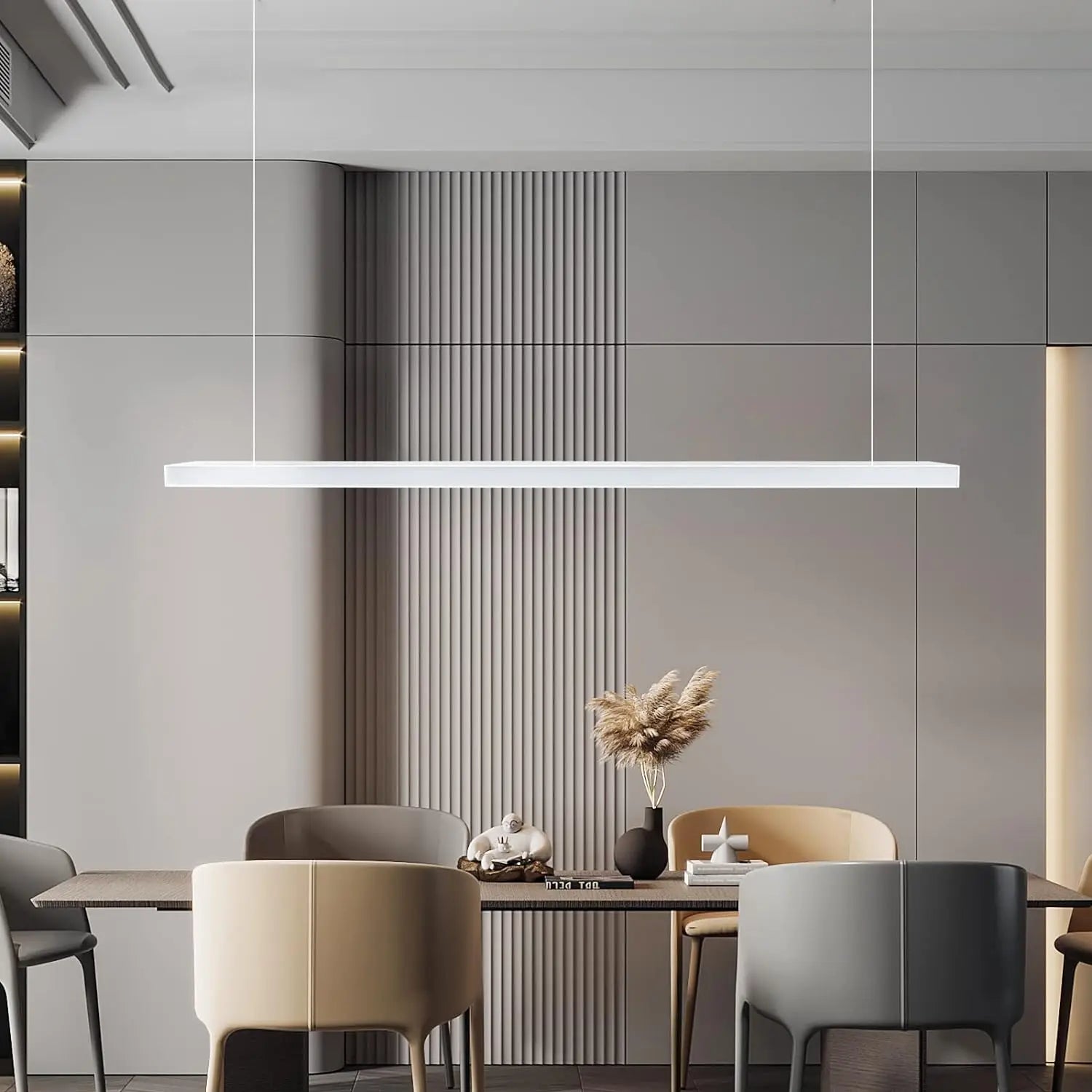 suspension led moderne pour bureau et salle à manger - vue 9 sur 8