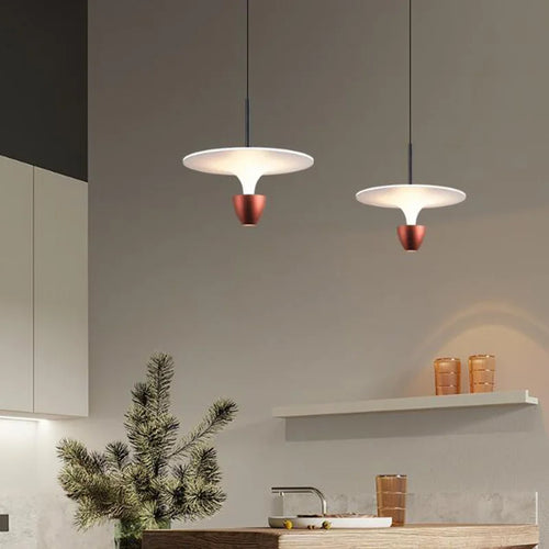 Suspension design méduse colorée
