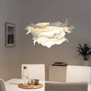 SANDYHA papier moderne personnalisé bricolage lustres chambre salon salle à manger Restaurant Suspension Luminaire Suspension