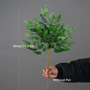 plantes artificielles eucalyptus saule tropical décoration intérieure et extérieure