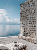 affiches modernes de paysages de voyage en grèce