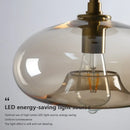 Plafonnier led verre minimalist moderne