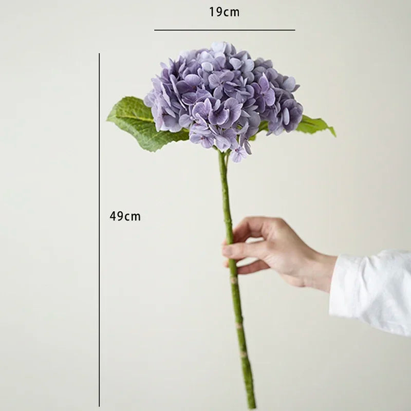 fleurs d'hortensia artificielles pour décoration mariage arrangement floral - vue 13 sur 17