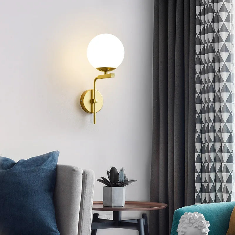 Applique led vintage escalier loft noir