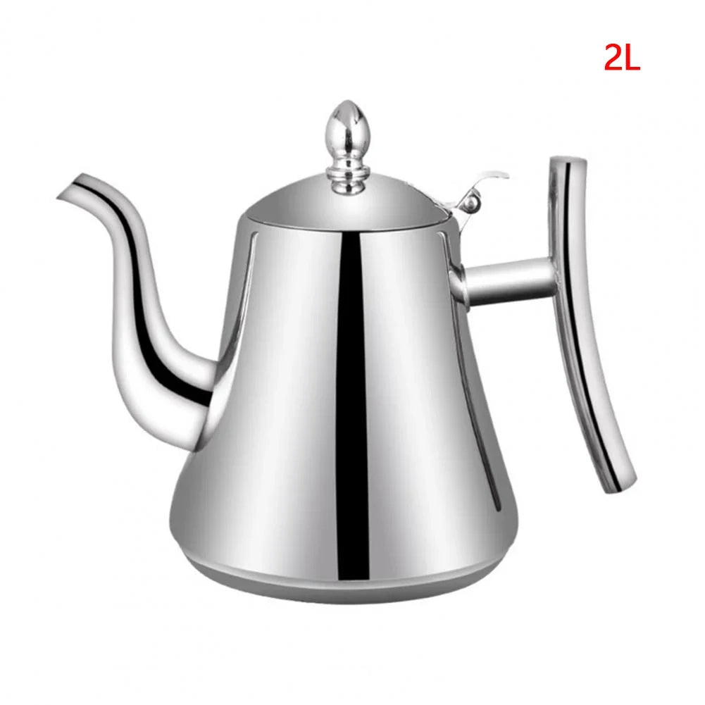Bouilloire inox avec infuseur amovible tous feux