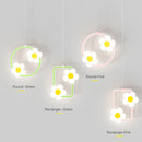 lustre fleur suspension pour fille chambre de bébé