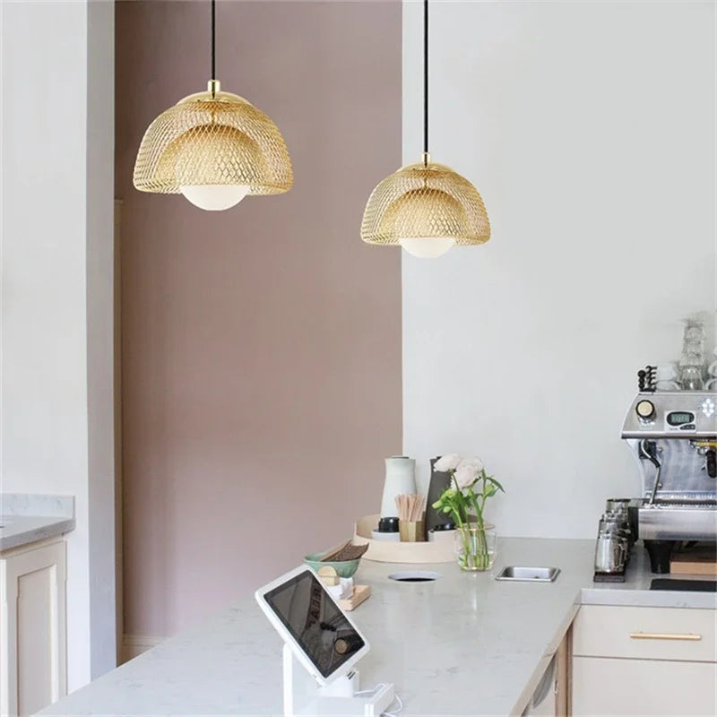 suspension modernes en double fer design nordique - vue 4 sur 12