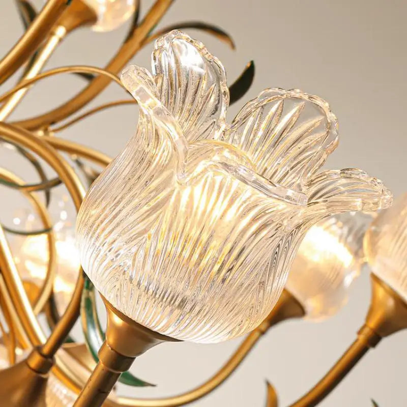 lustre en cristal français éclairage avancé pour intérieur élégant - vue 7 sur 8