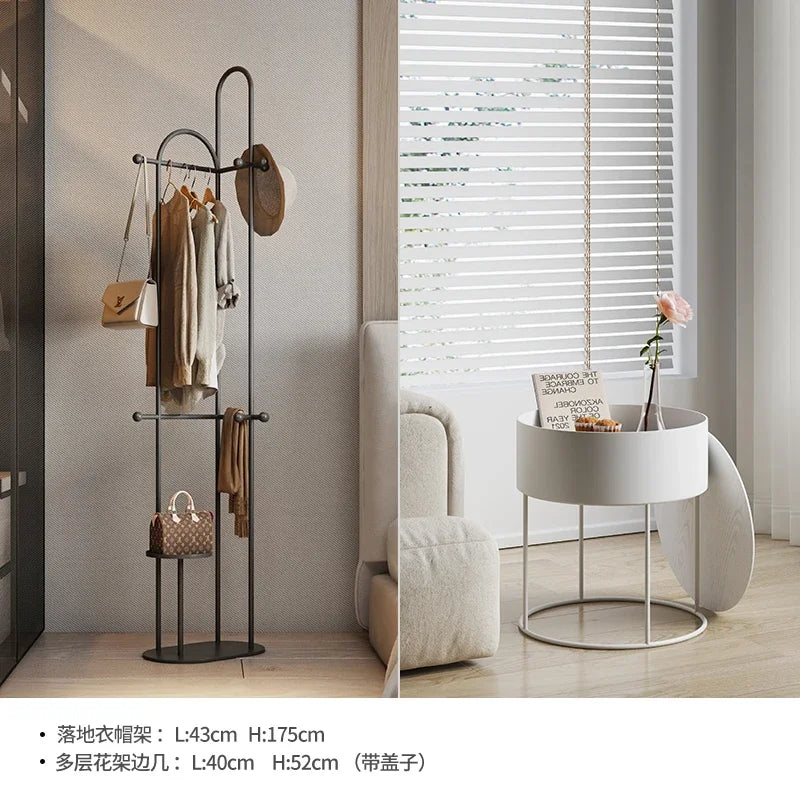 etagère industrielle pour vêtements chapeaux et chaussures peu encombrante - vue 20 sur 27