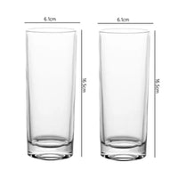 Verres cocktail épurés résistants chaleur multi contenances
