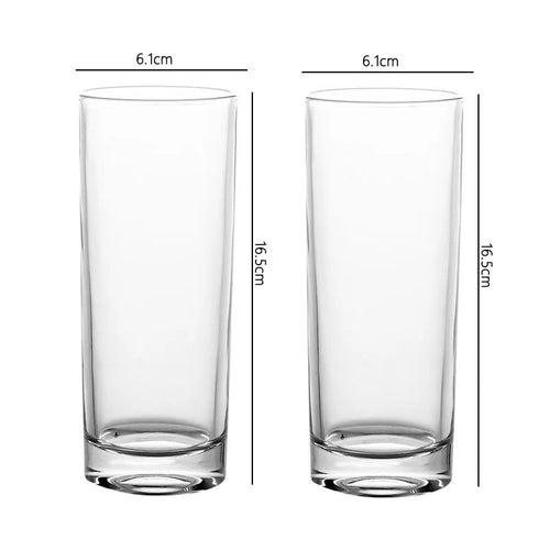 Verres cocktail épurés résistants chaleur multi contenances