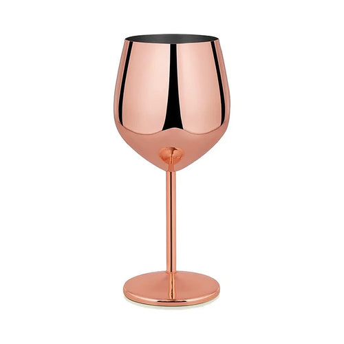 Verre a vin inoxydable incassable style europeen cocktail