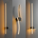 applique murale led moderne en laiton pour éclairage décoratif