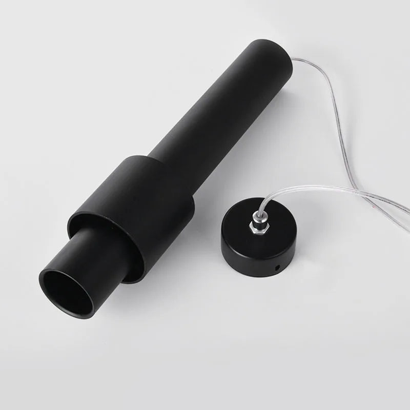 Nordique suspension LED lumière longue LED tube lampe suspendue AC110V 220V chambre Dimmable lustre 7W 9W COB éclairage intérieur piste lumière - vue 6 sur 14