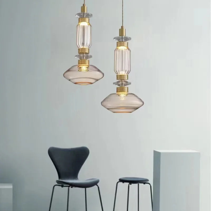 lustre led avec collocation gratuite et fil réglable - vue 4 sur 14