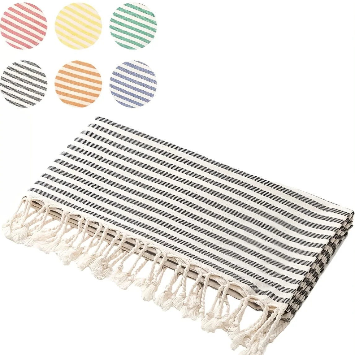 Serviette de plage turque coton tisse style boheme