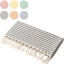 serviette de plage turque coton tissé léger absorbant