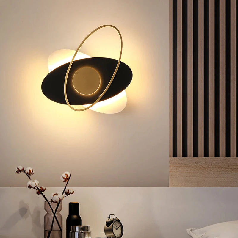 applique murale led moderne pour éclairage décoratif intérieur - vue 5 sur 12