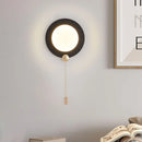 Applique murale ronde créative pour chambre à coucher