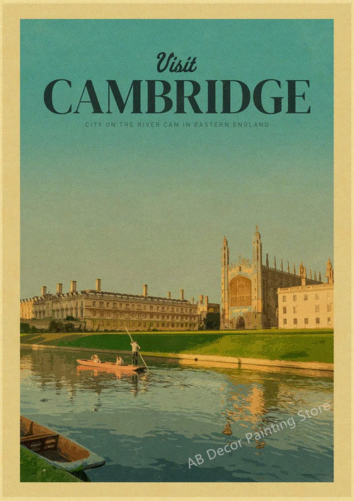 affiche vintage de voyage pour passionnés de tourisme