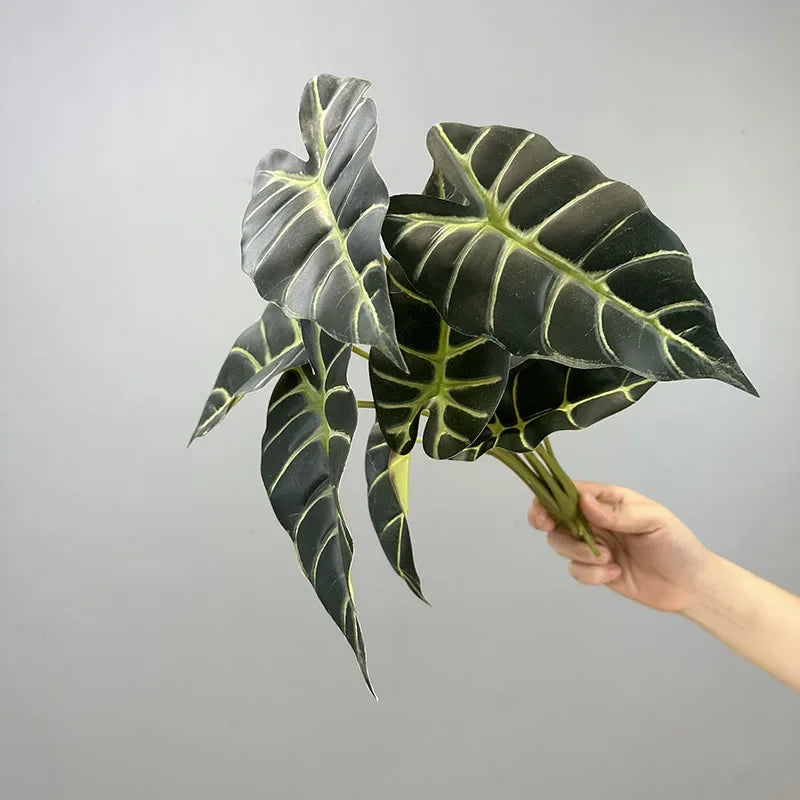 lot de 2 feuilles artificielles pour décoration de fête automne