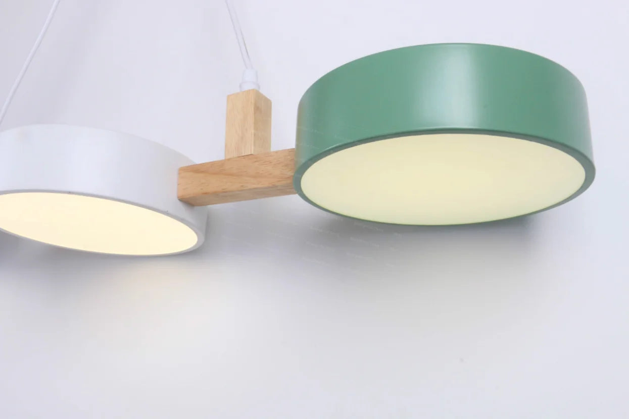 Suspension au design nordique moderne en bois - vue 6 sur 10