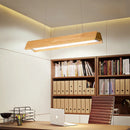 Lustre de bureau en rondins
