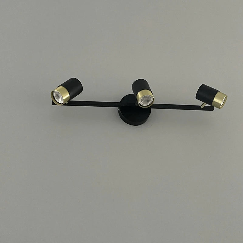 applique murale led moderne à 3 têtes éclairage intérieur polyvalent - vue 4 sur 10