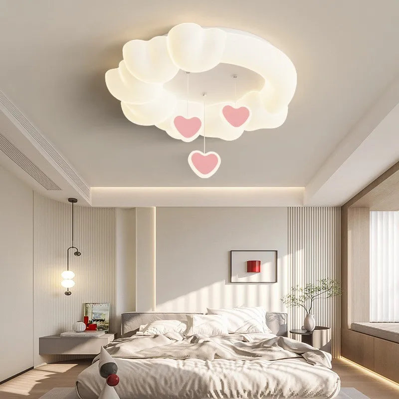 plafonnier nuages à bulles lampe douce pour enfants - vue 3 sur 8