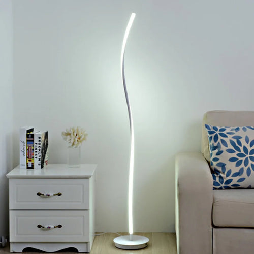 lampadaire led moderne nordique gel de silice simple