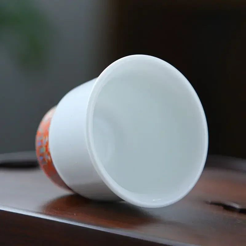 Service the kung fu porcelaine chinois 6 tasses